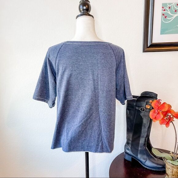 🍋 Doe & Rae • Eyelet Front Athleisure Top - Picture 4 of 9